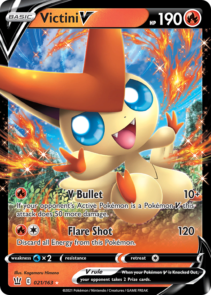 Victini V (BST 021) – Battle Styles – Normal