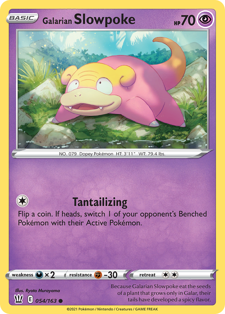 Galarian Slowpoke (BST 054) – Battle Styles – Normal