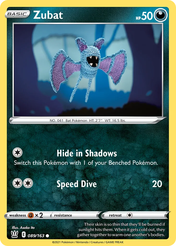 Zubat (BST 089) – Battle Styles – Normal