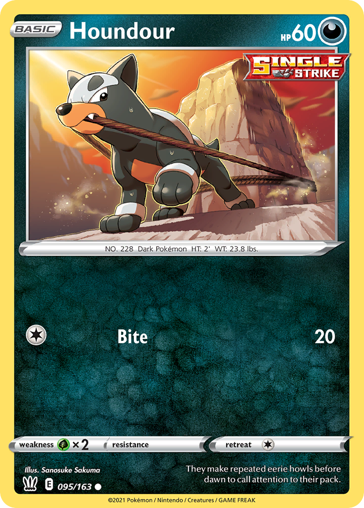 Houndour (BST 095) – Battle Styles – Normal