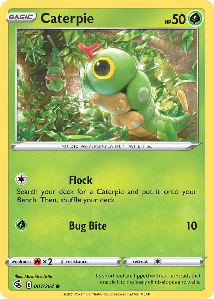 Caterpie (FST 001) – Fusion Strike – Normal