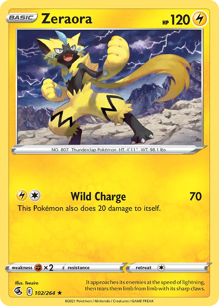 Zeraora (FST 102) – Fusion Strike – Normal