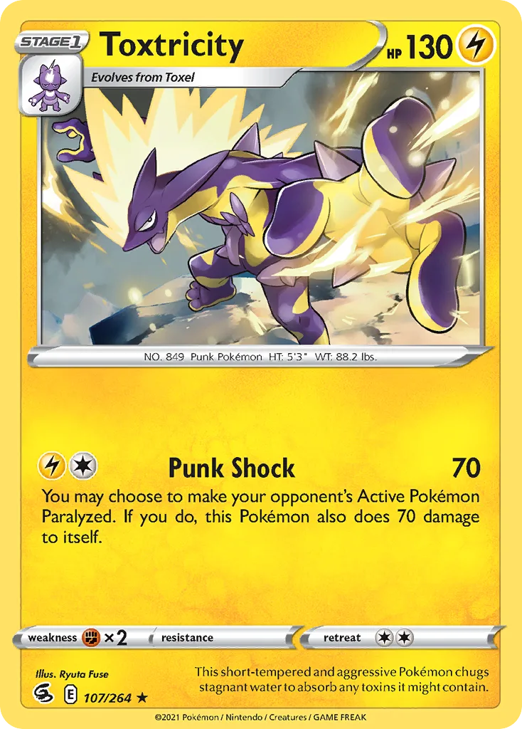 Toxtricity (FST 107) – Fusion Strike – Normal