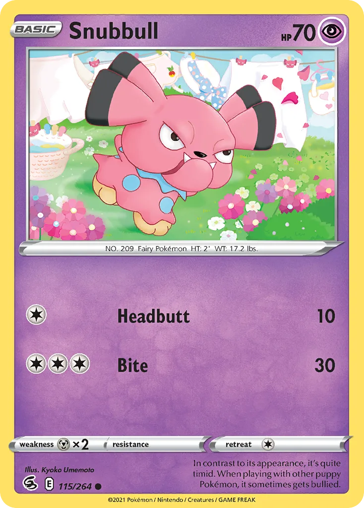 Snubbull (FST 115) – Fusion Strike – Normal