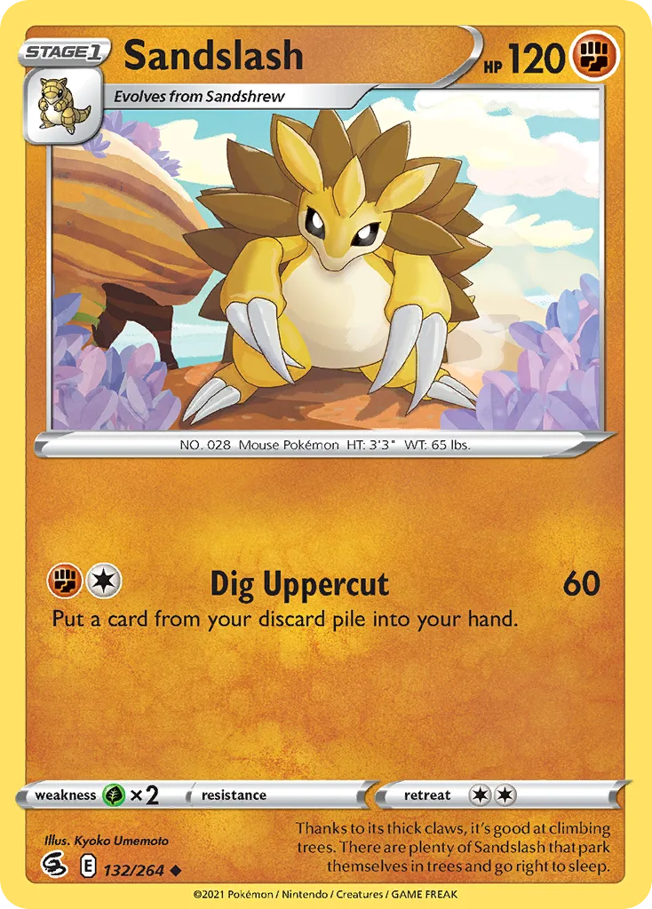 Sandslash (FST 132) – Fusion Strike – Normal