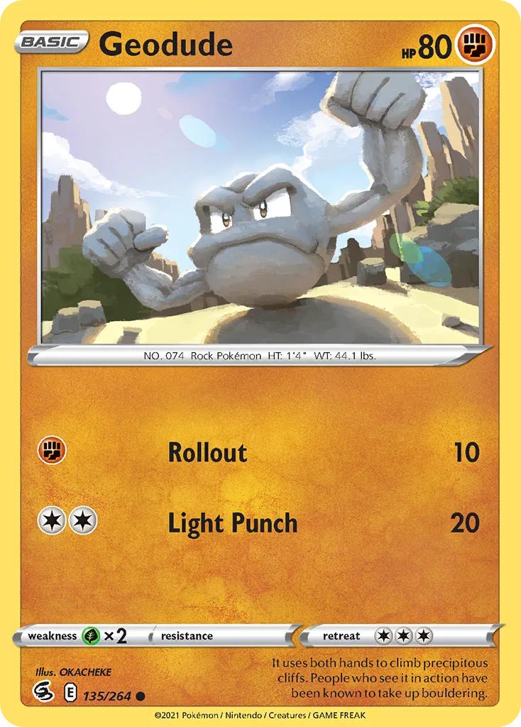 Geodude (FST 135) – Fusion Strike – Normal