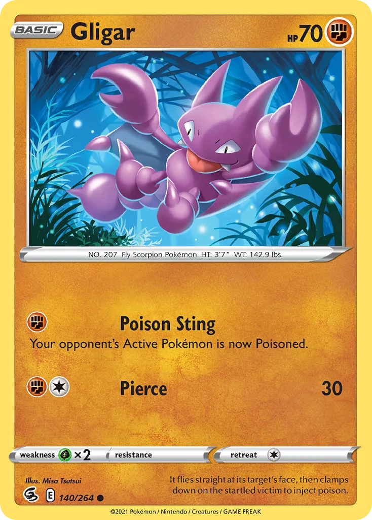 Gligar (FST 140) – Fusion Strike – Normal