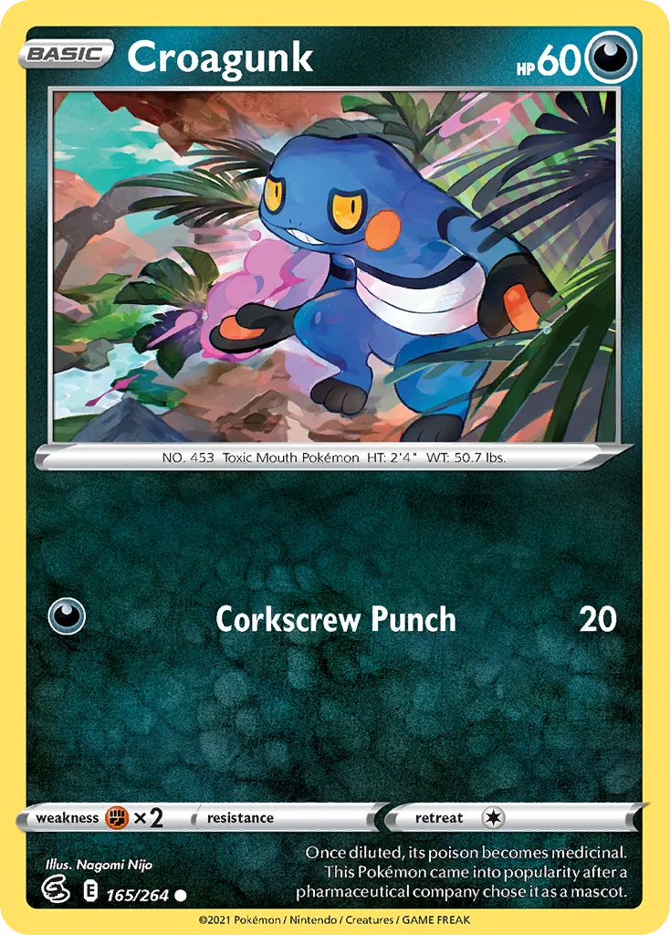 Croagunk (FST 165) – Fusion Strike – Normal