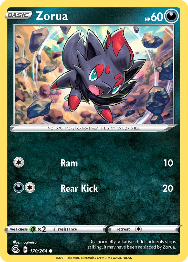 Zorua (FST 170) – Fusion Strike – Normal