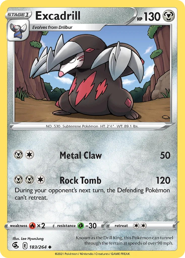 Excadrill (FST 183) – Fusion Strike – Normal