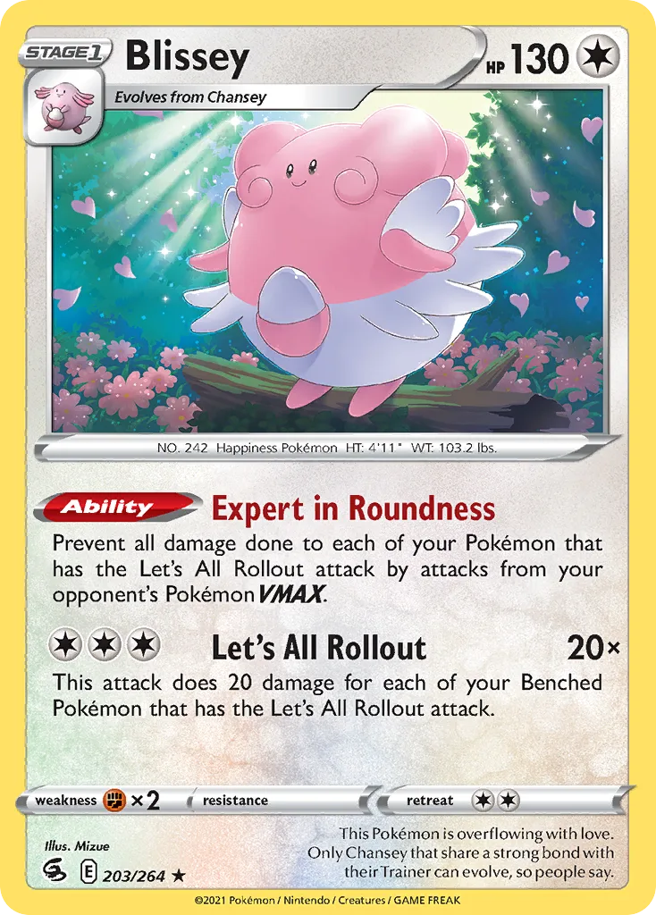 Blissey (FST 203) – Fusion Strike – Normal