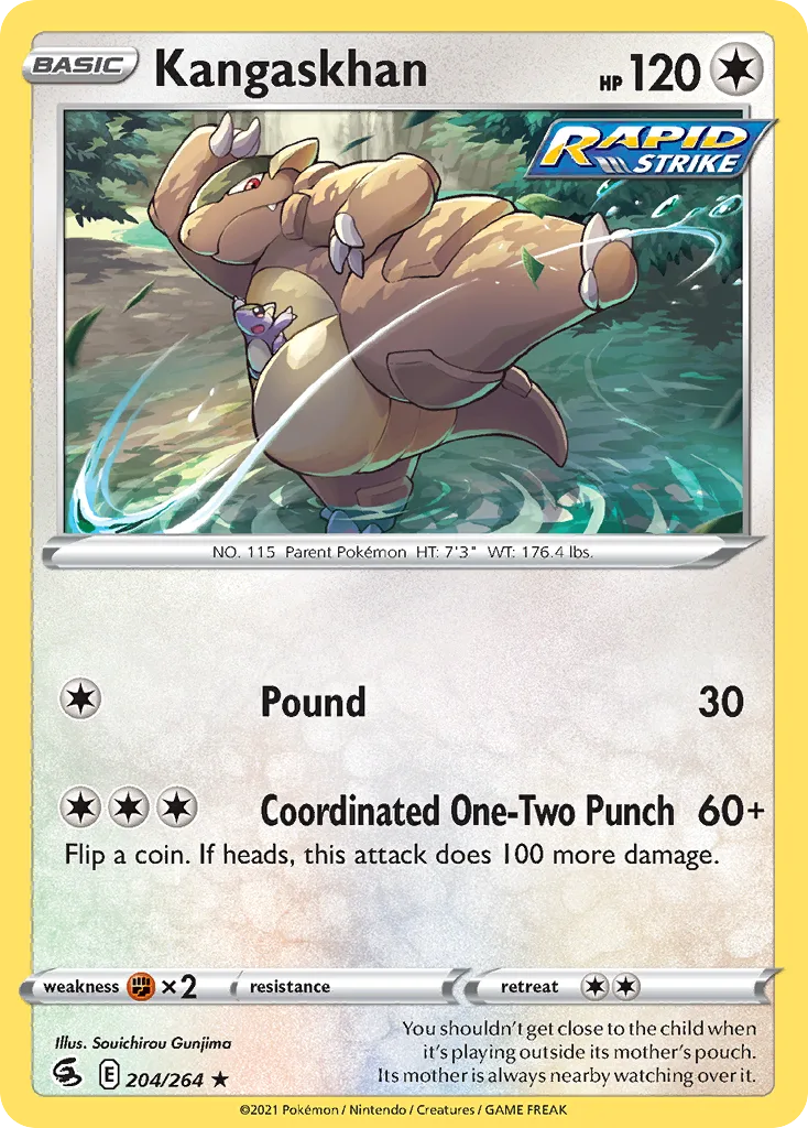 Kangaskhan (FST 204) – Fusion Strike – Normal