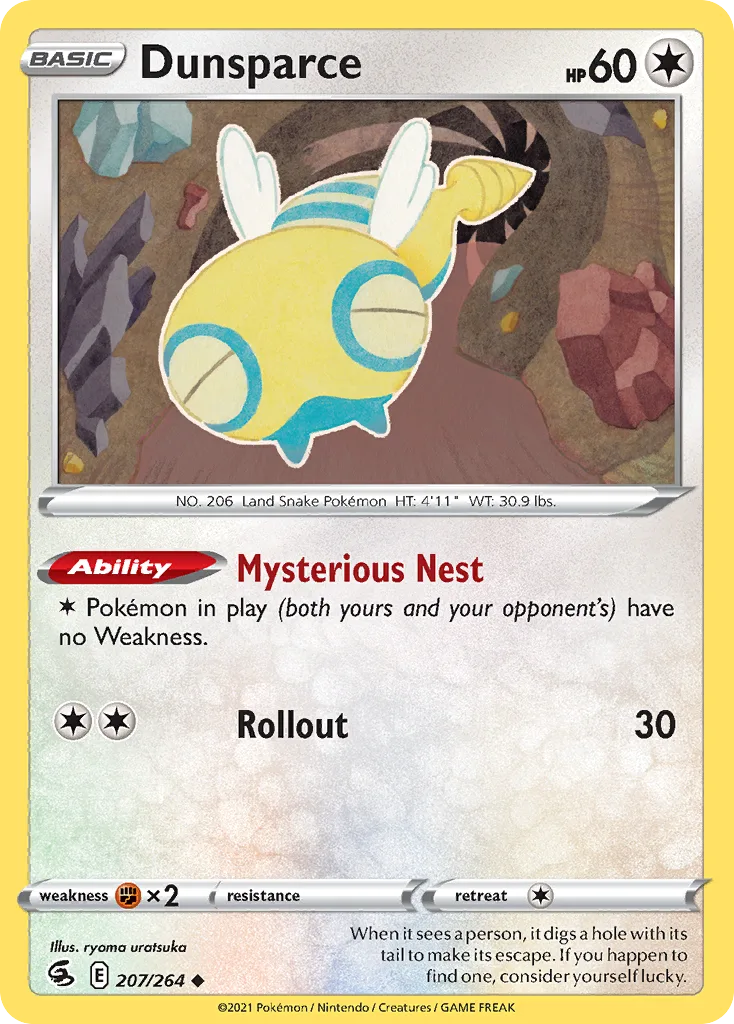 Dunsparce (FST 207) – Fusion Strike – Normal