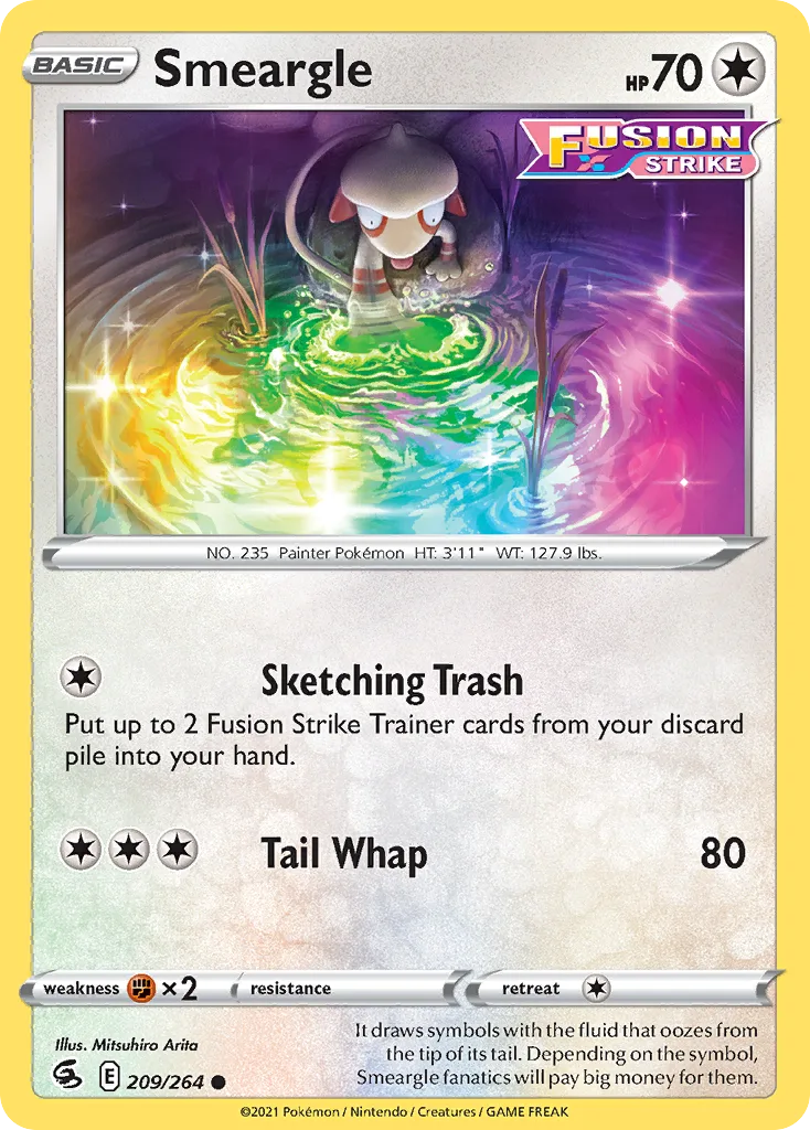 Smeargle (FST 209) – Fusion Strike – Normal