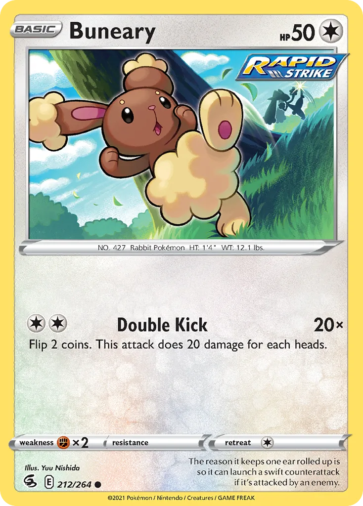 Buneary (FST 212) – Fusion Strike – Normal