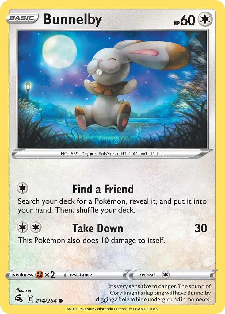 Bunnelby (FST 214) – Fusion Strike – Normal