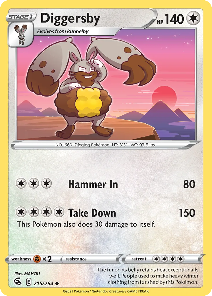 Diggersby (FST 215) – Fusion Strike – Normal