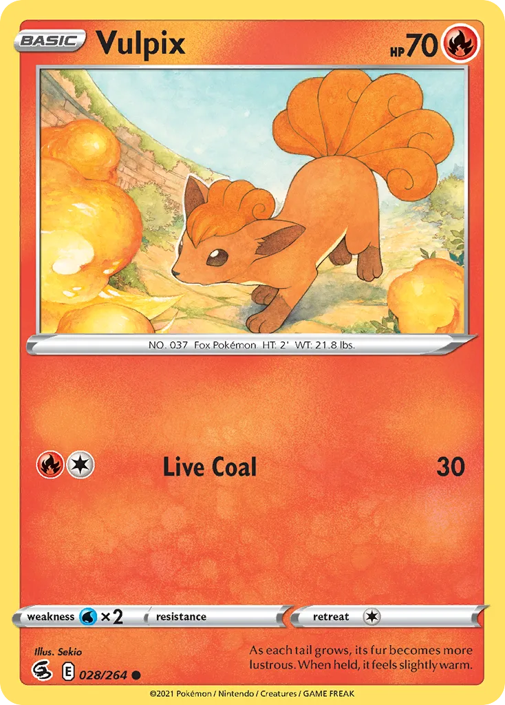 Vulpix (FST 028) – Fusion Strike – Normal