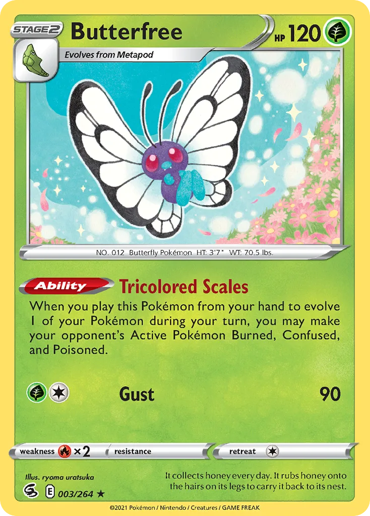 Butterfree (FST 003) – Fusion Strike – Normal