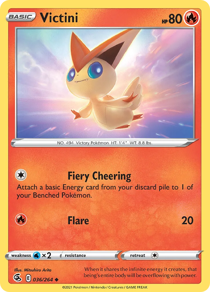 Victini (FST 036) – Fusion Strike – Normal