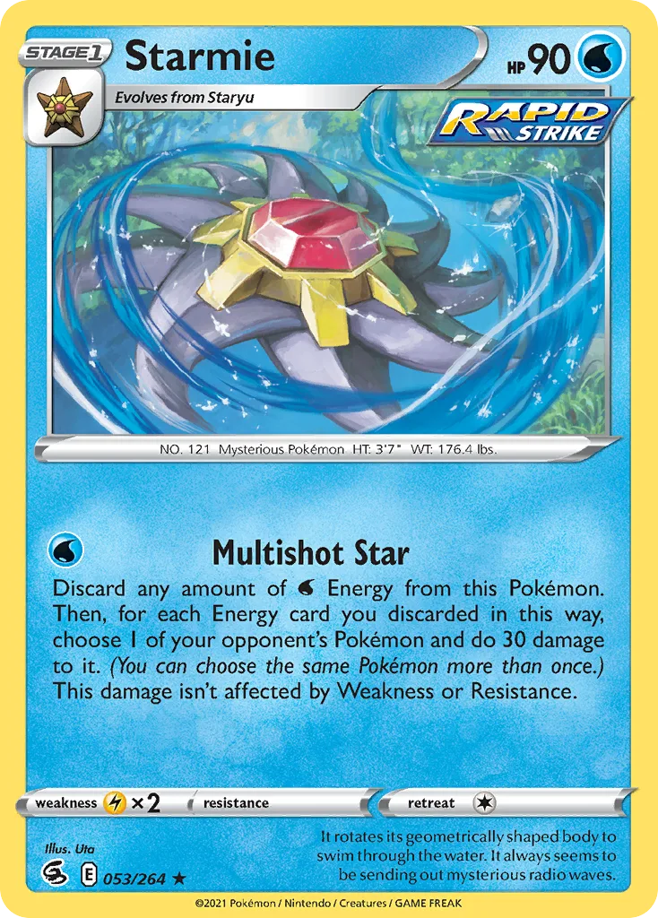 Starmie (FST 053) – Fusion Strike – Normal