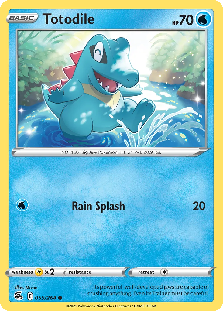 Totodile (FST 055) – Fusion Strike – Normal