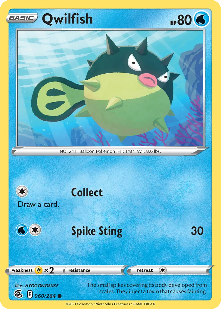 Qwilfish (FST 060) – Fusion Strike – Normal