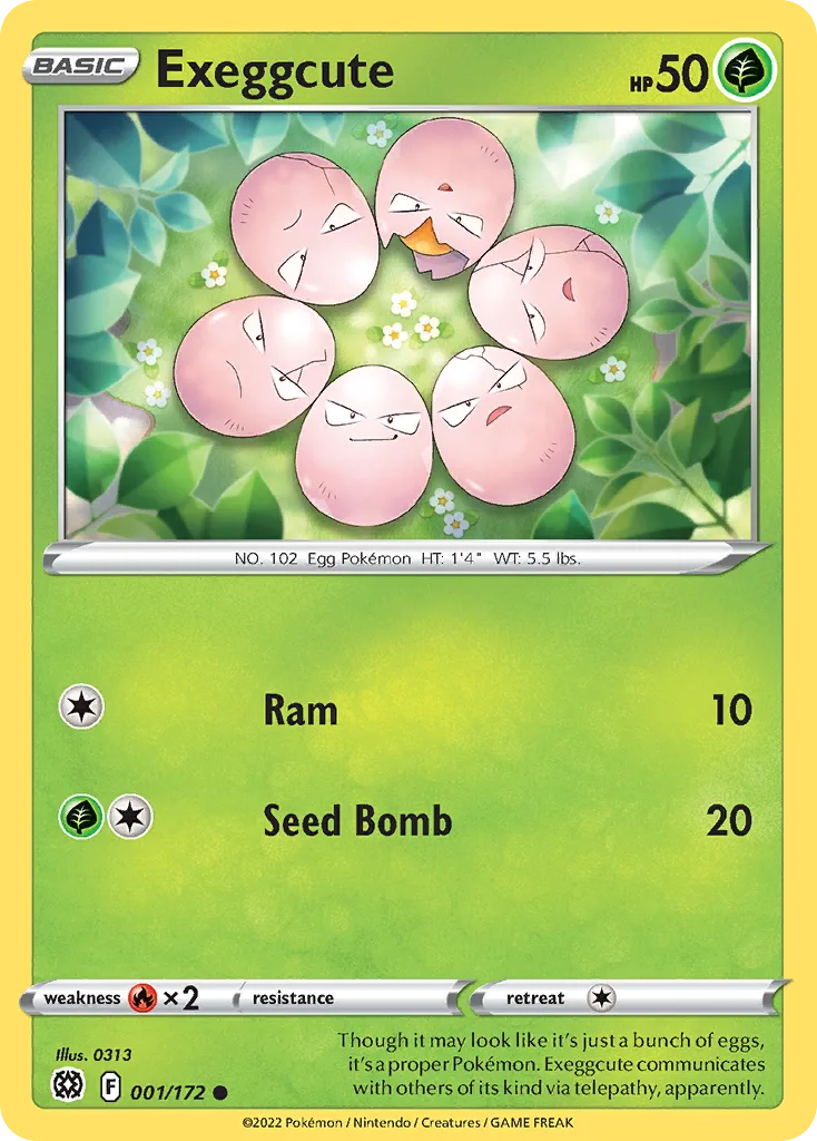 Exeggcute (BRS 001) – Brilliant Stars – Normal
