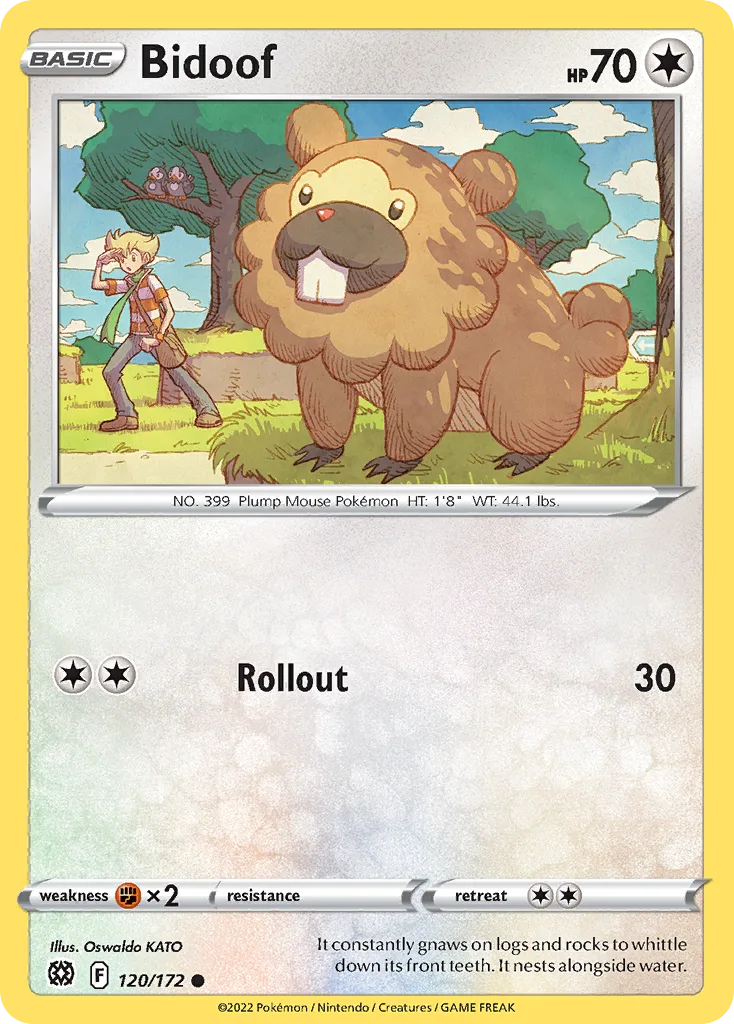Bidoof (BRS 120) – Brilliant Stars – Normal