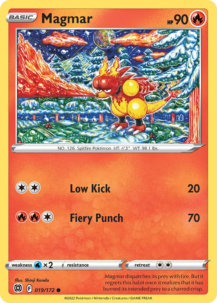 Magmar (BRS 019) – Brilliant Stars – Normal