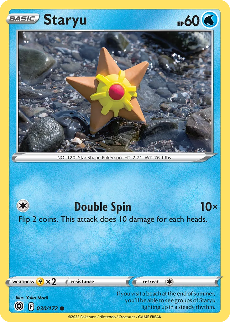 Staryu (BRS 030) – Brilliant Stars – Normal