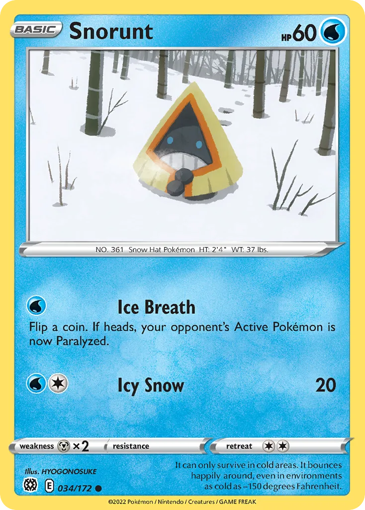 Snorunt (BRS 034) – Brilliant Stars – Normal