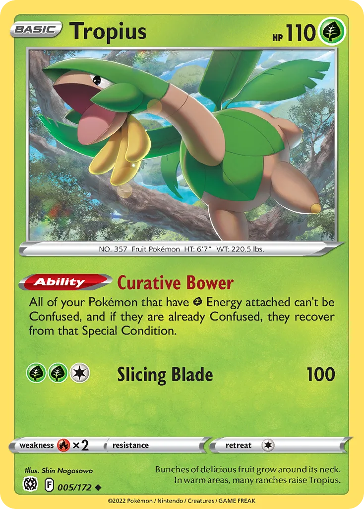 Tropius (BRS 005) – Brilliant Stars – Normal
