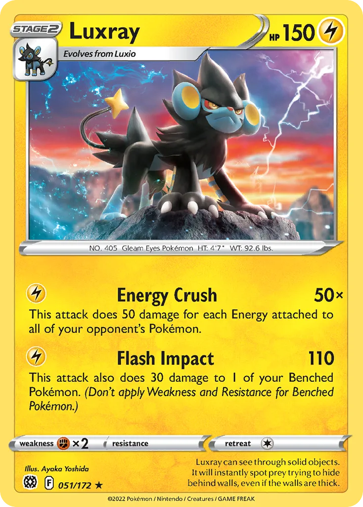 Luxray (BRS 051) – Brilliant Stars – Normal
