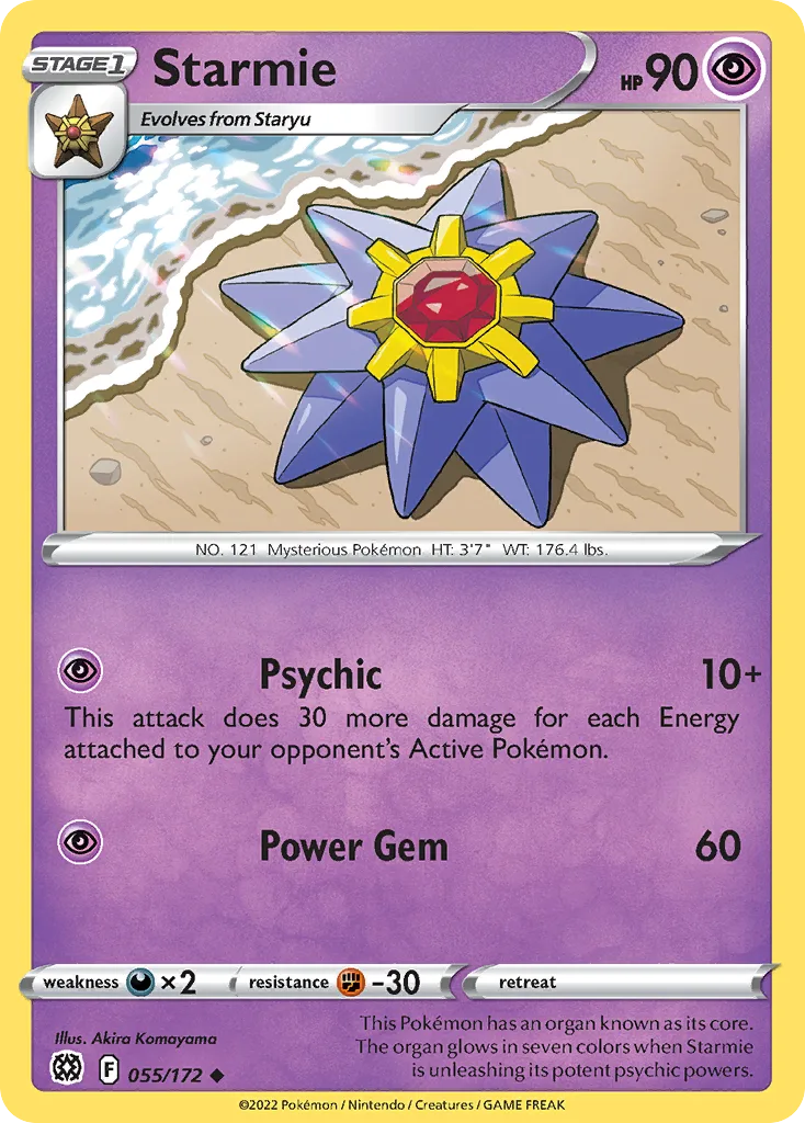 Starmie (BRS 055) – Brilliant Stars – Normal