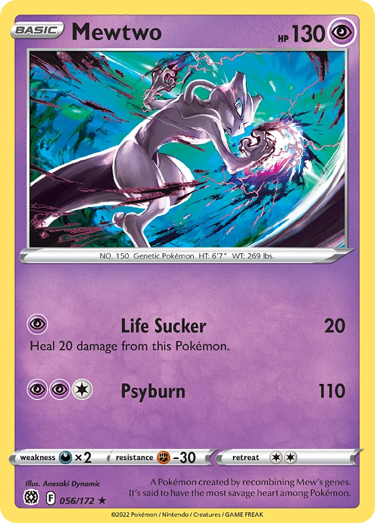 Mewtwo (BRS 056) – Brilliant Stars – Normal