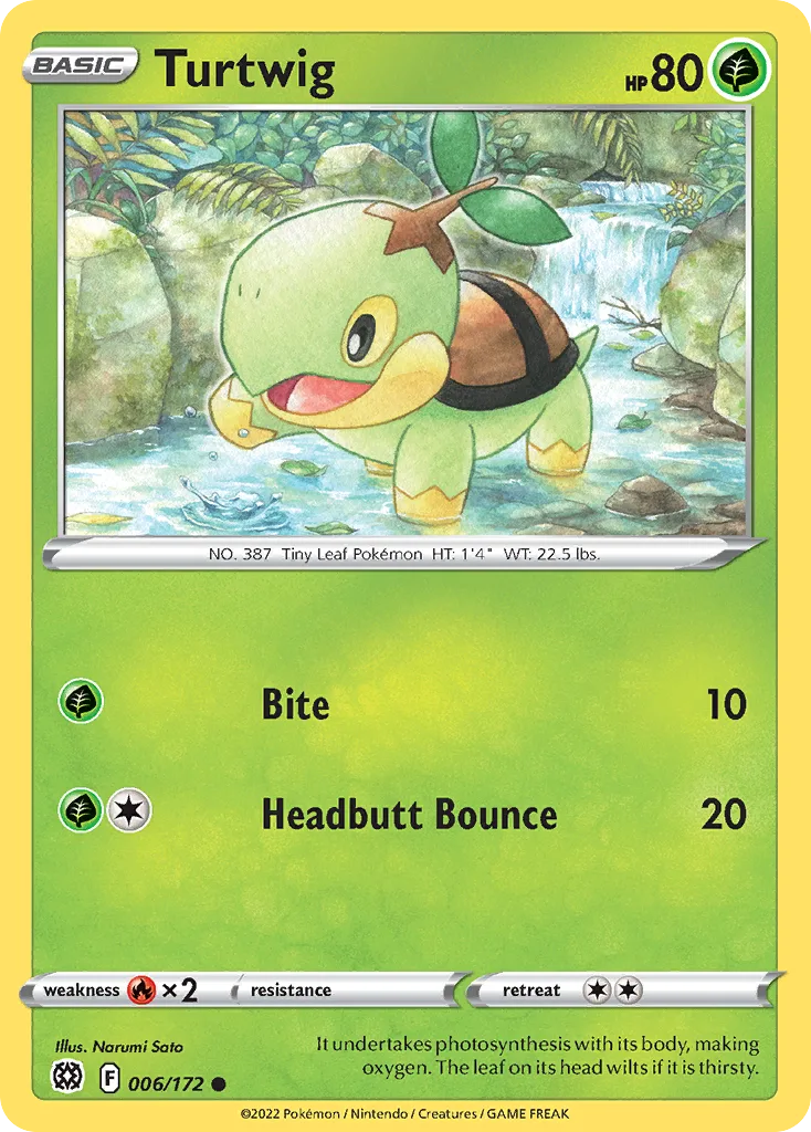 Turtwig (BRS 006) – Brilliant Stars – Normal