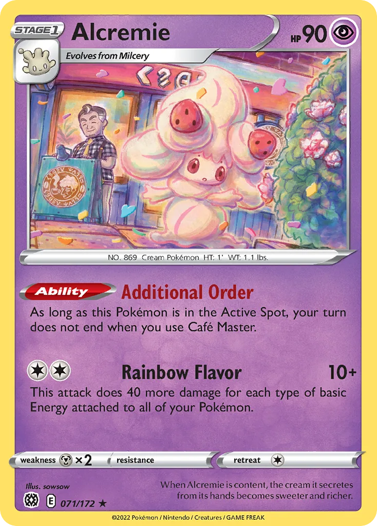 Alcremie (BRS 071) – Brilliant Stars – Normal