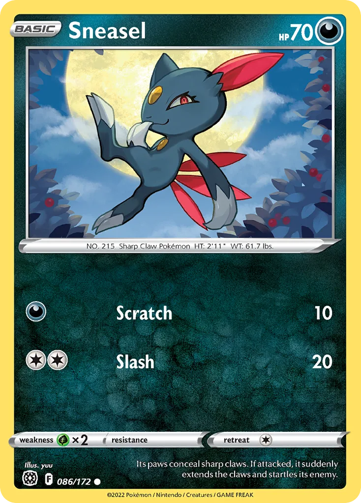Sneasel (BRS 086) – Brilliant Stars – Normal