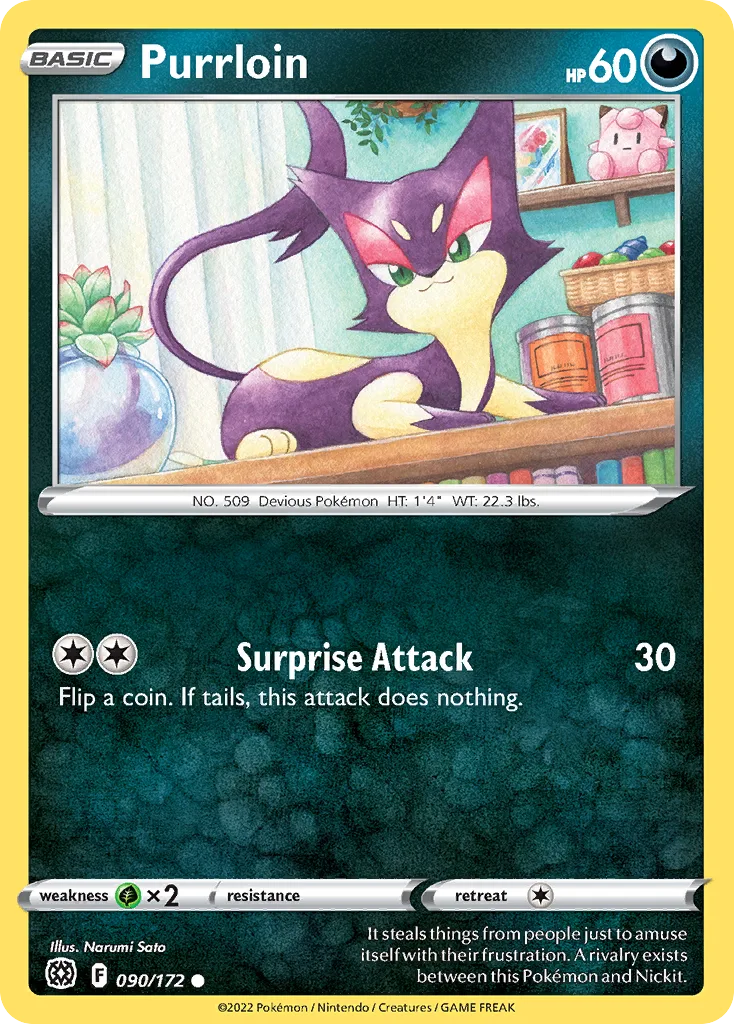 Purrloin (BRS 090) – Brilliant Stars – Normal