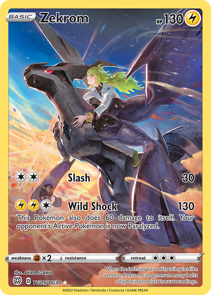 Zekrom (BRS TG05) – Brilliant Stars Trainer Gallery – Normal