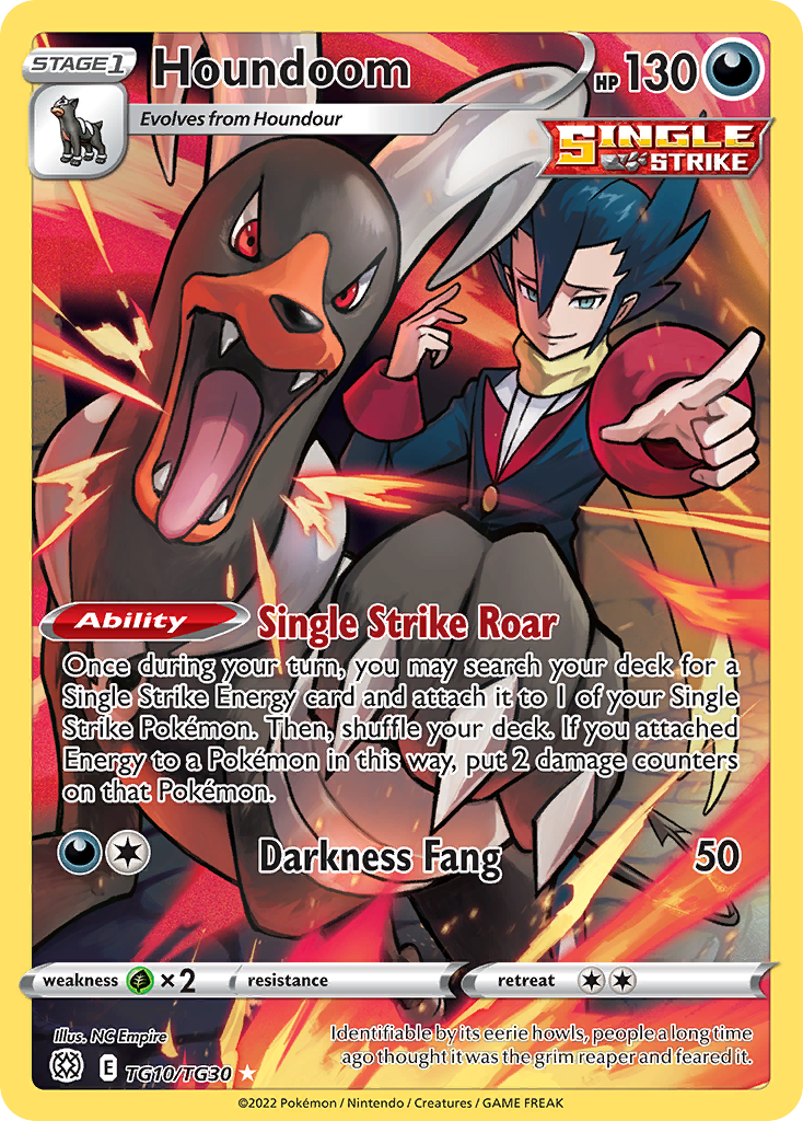 Houndoom (BRS TG10) – Brilliant Stars Trainer Gallery – Normal