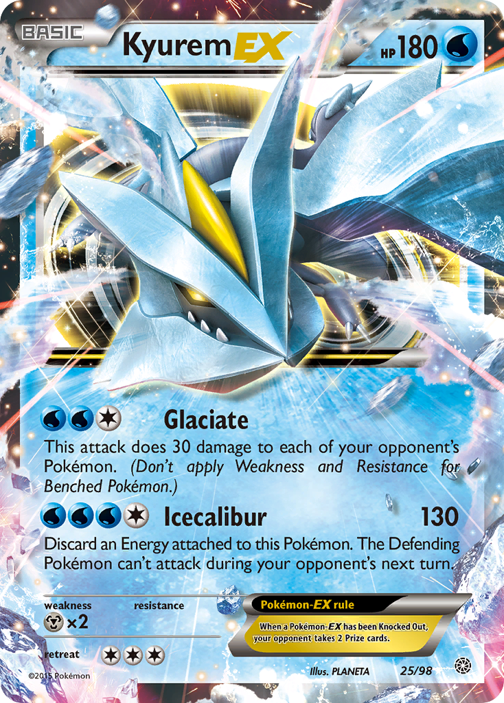 Kyurem-EX (AOR 025) – Ancient Origins – Normal