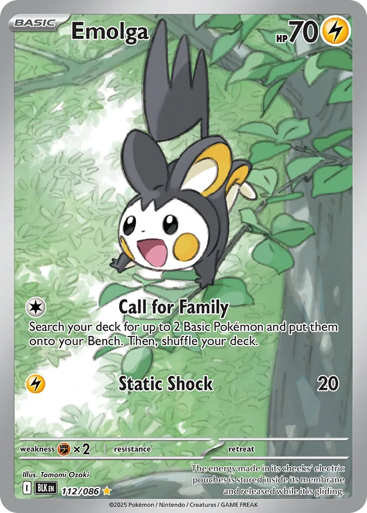 Emolga (BLK 112) – Black Bolt – Normal