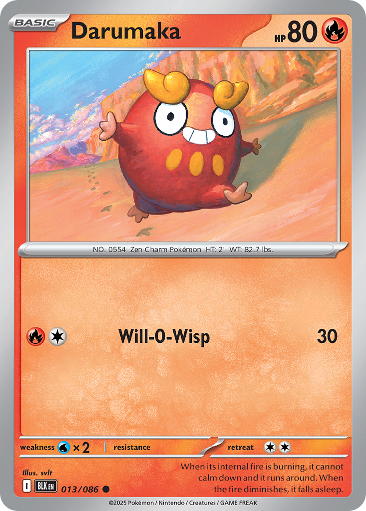 Darumaka • Black Bolt • Normal