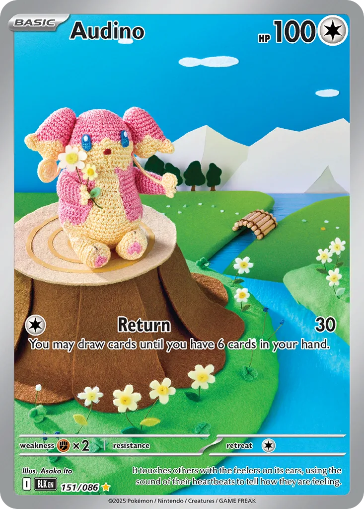 Audino (BLK 151) – Black Bolt – Normal