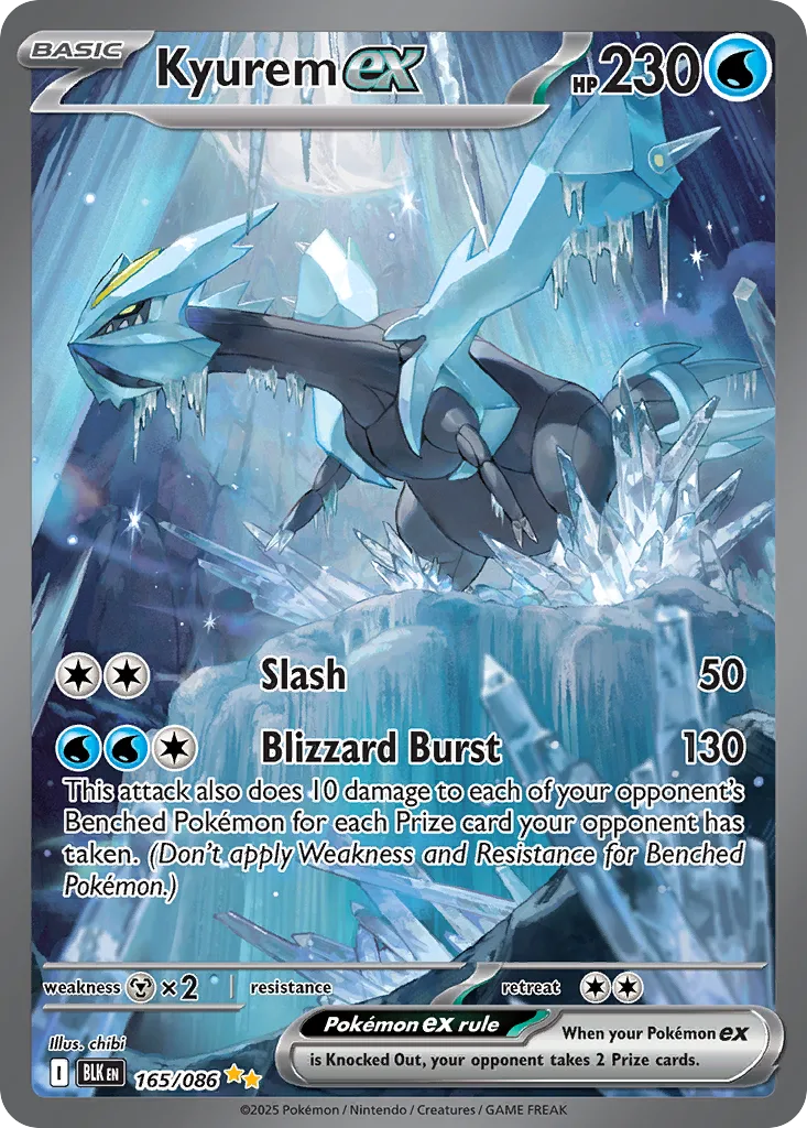 Kyurem ex (BLK 165) – Black Bolt – Normal