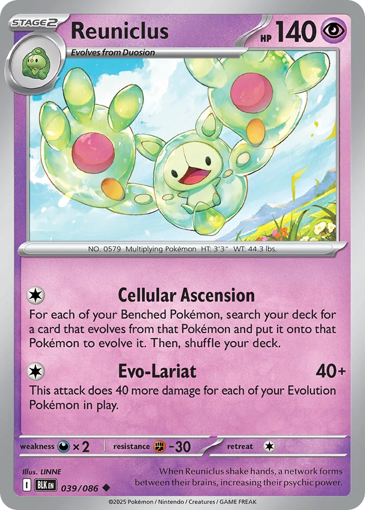 Reuniclus (BLK 039) – Black Bolt – Normal