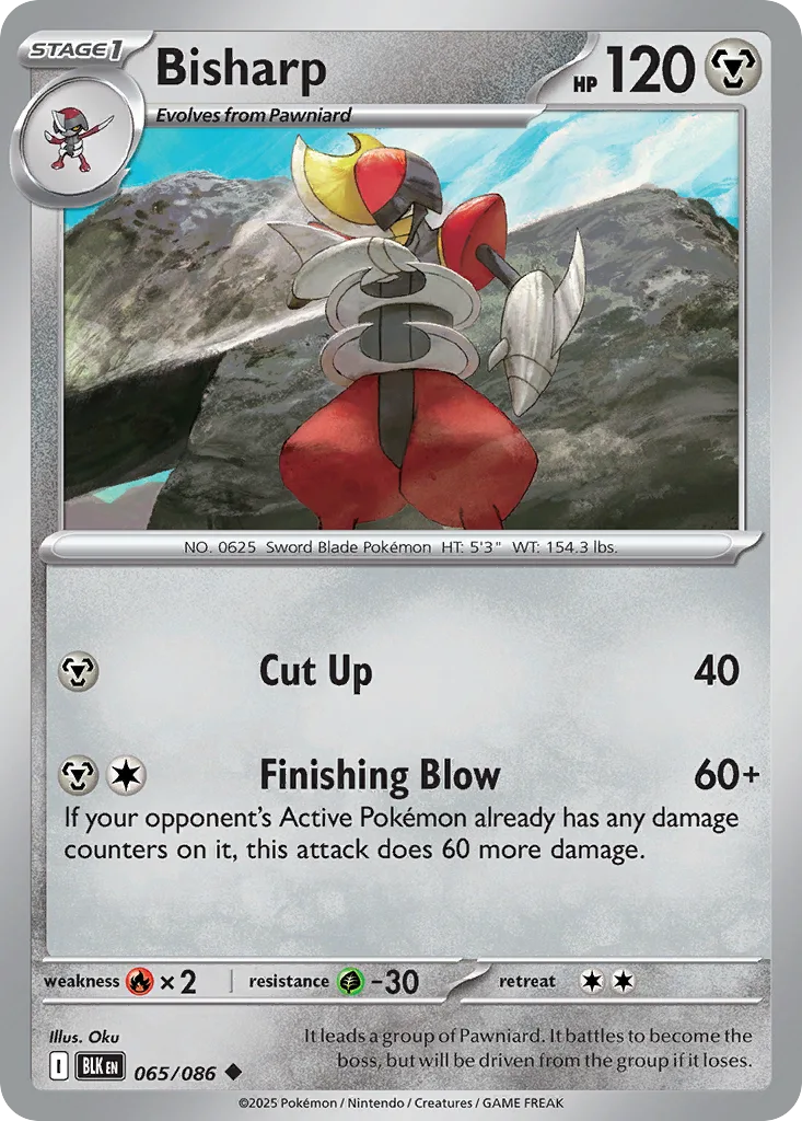 Bisharp (BLK 065) – Black Bolt – Normal