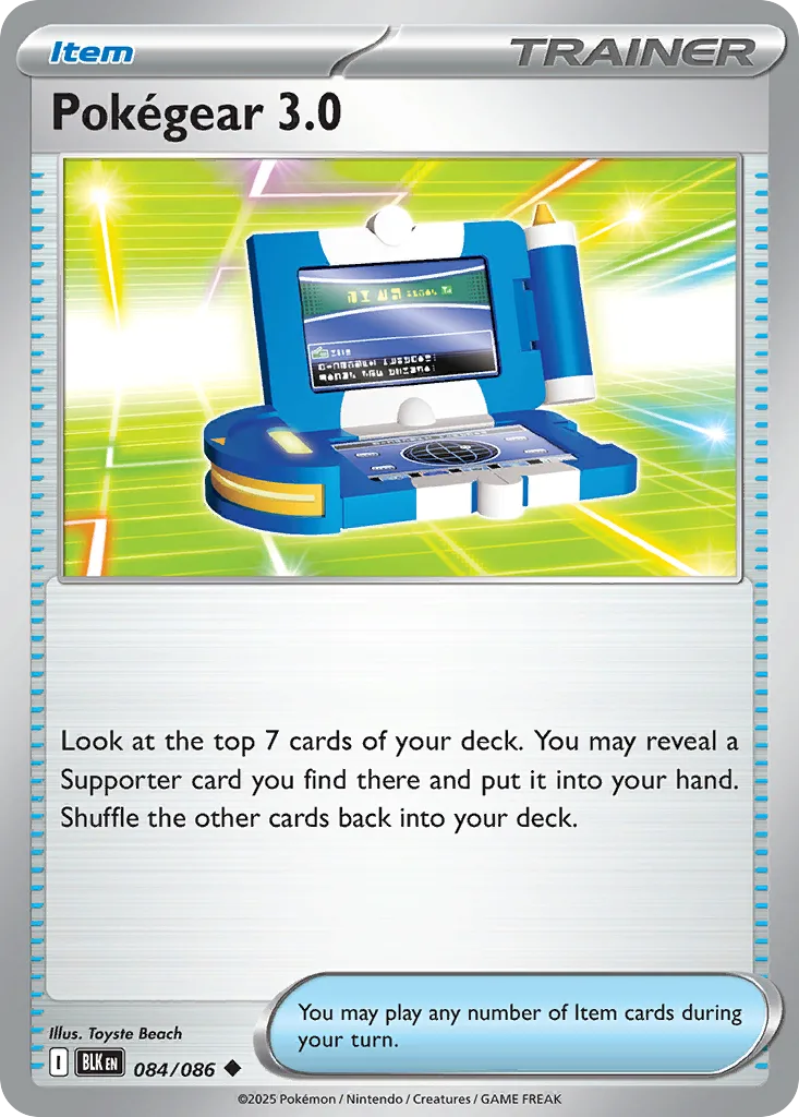 Pokégear 3.0 (BLK 084) – Black Bolt – Normal